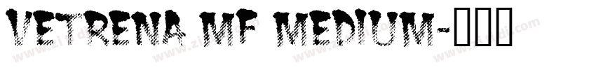 Vetrena MF Medium字体转换